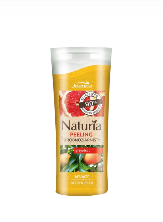 Joanna Naturia smalkgraudains ķermeņa skrubis Greipfrūts, 100 ml