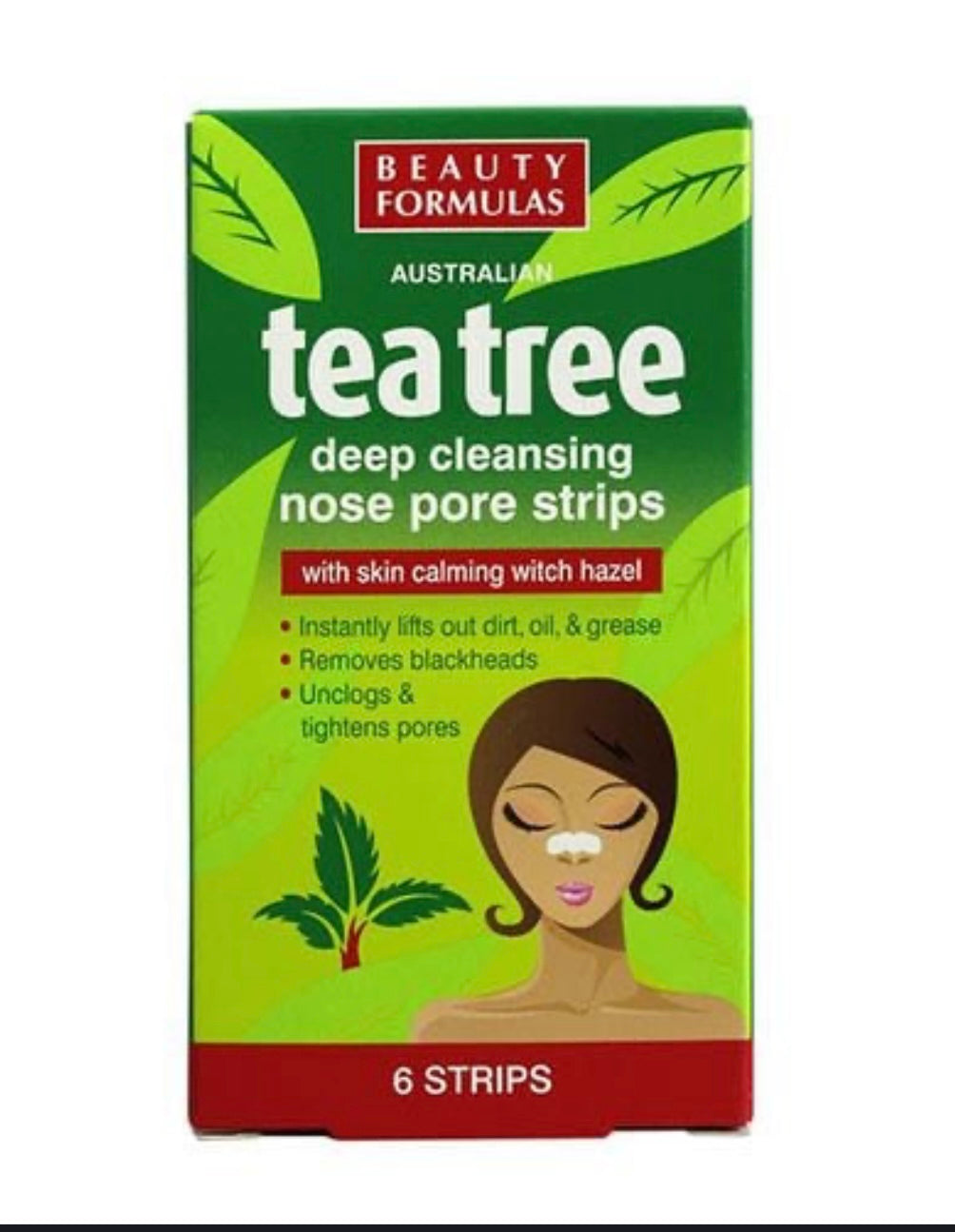 Tea Tree deguna poru attīroši plāksteri 6gb