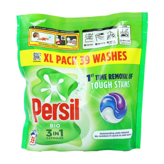 Persil veļas mazgāšanas kapsulas BIO 39gb