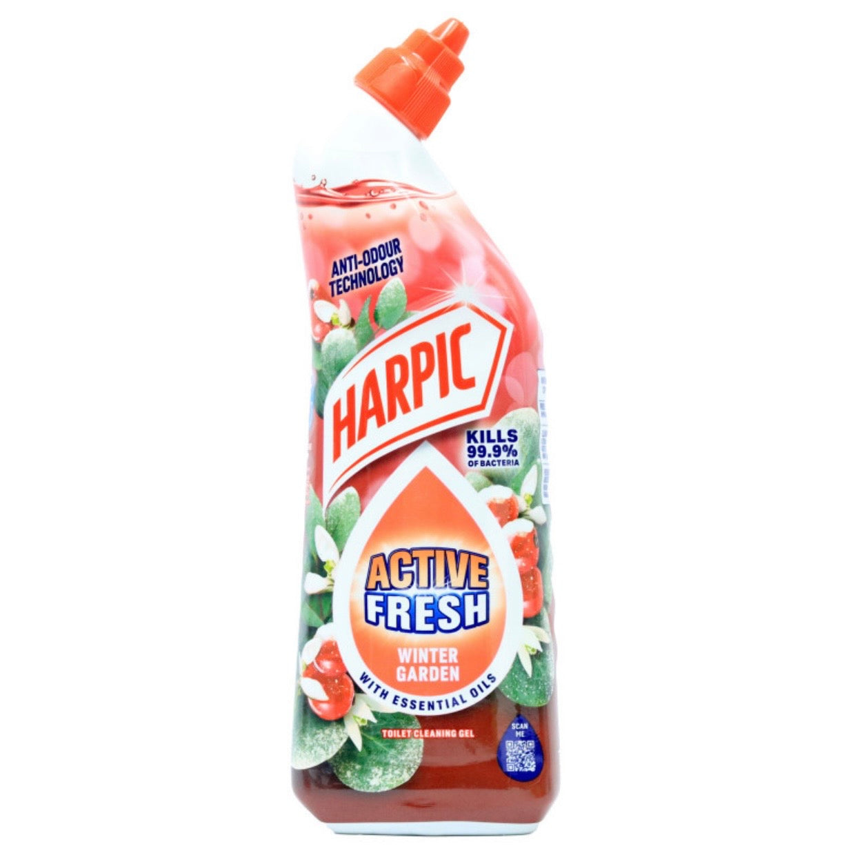 Harpic Winter Garden Berry 750 ml – efektīvs tualetes tīrīšanas līdzeklis
