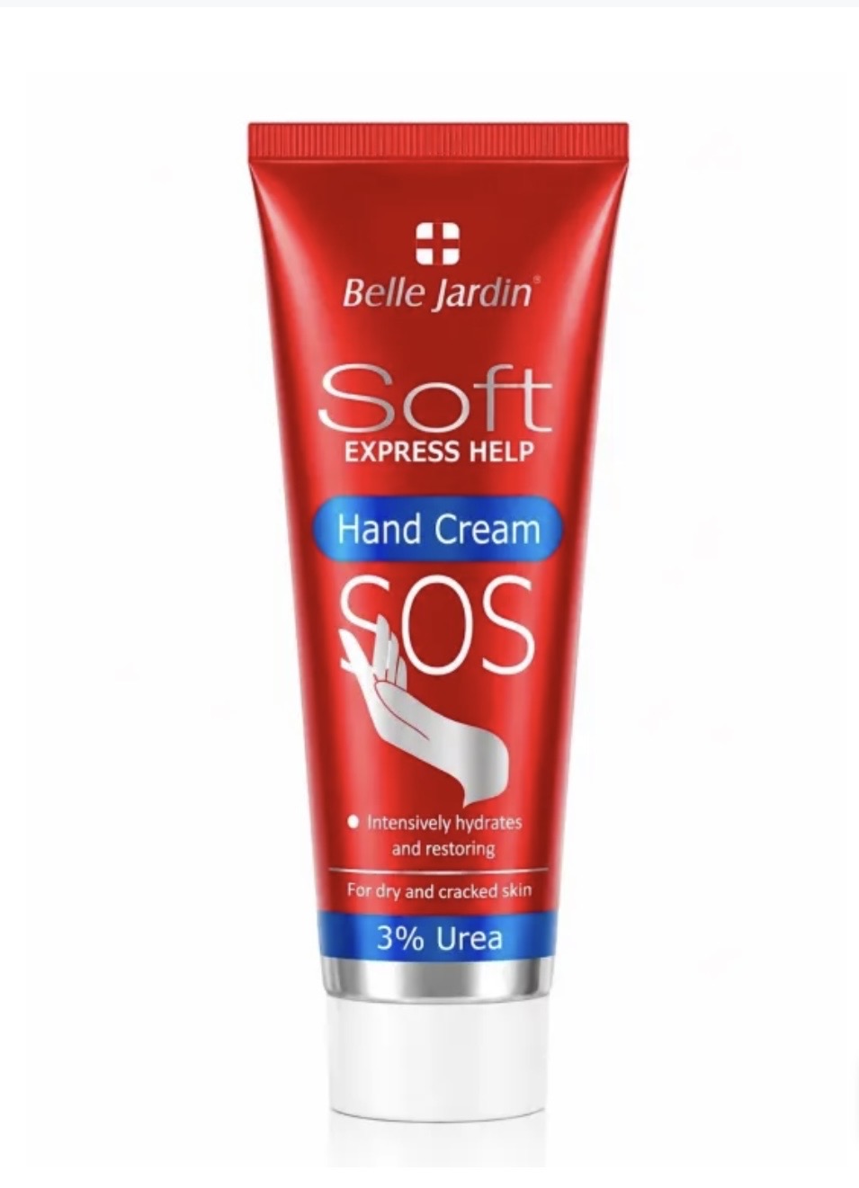 Belle Jardin SOS Express roku krēms ar 3% urīnvielu sausai un sasprēgājušai ādai, 100 ml