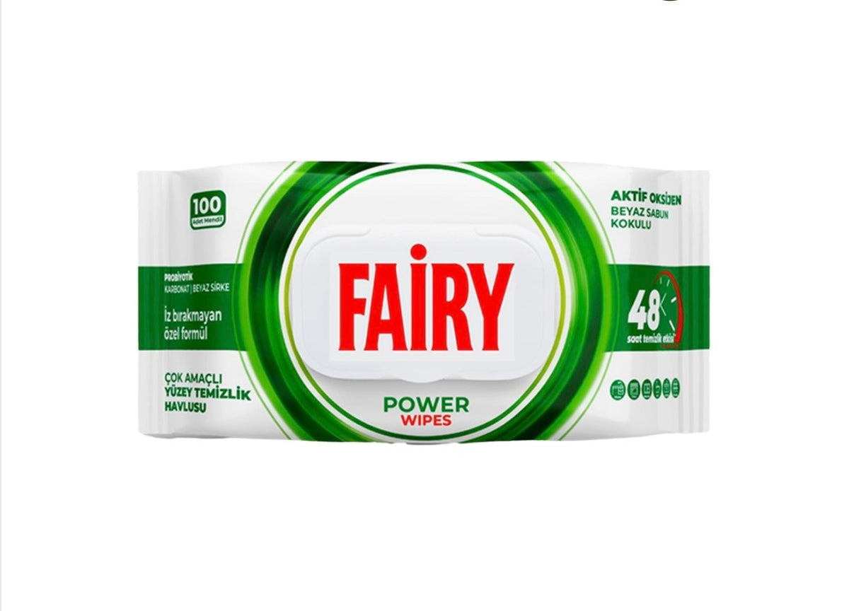 Fairy mitrās tīrīšanas salvetes, 100 gab