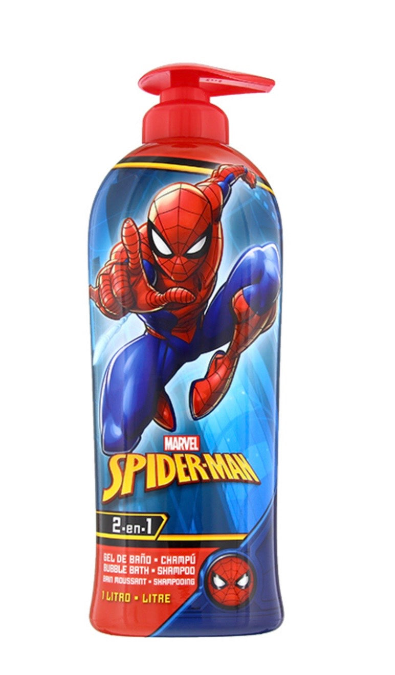 Loneray Spiderman šampūns un vannas putas 2 in 1, 1000 ml