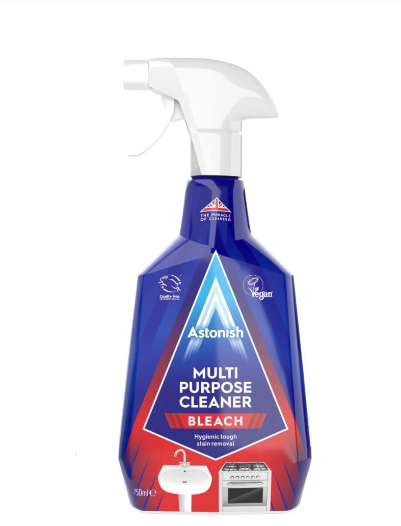 Astonish tīrīšanas līdzeklis ar balinātāju Multi Spray with bleach 750ml