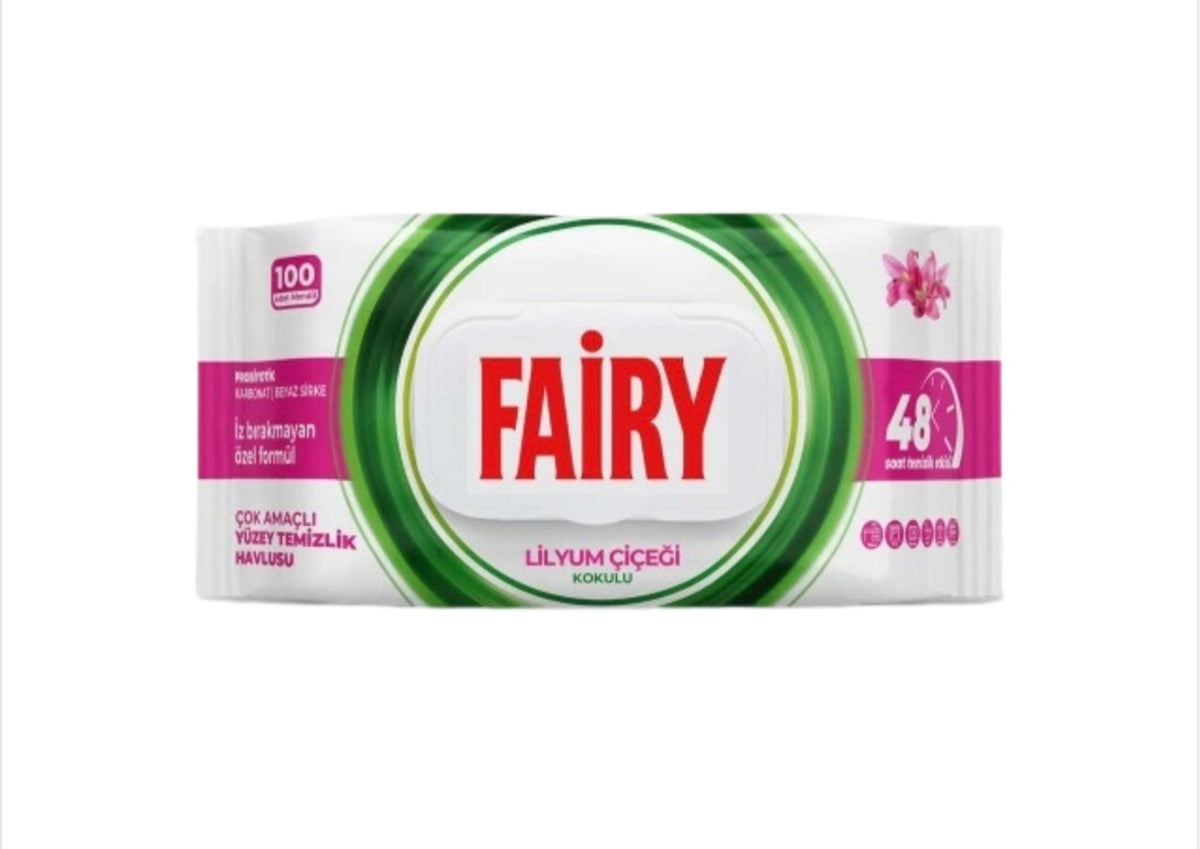 Fairy mitrās tīrīšanas salvetes, 100 gab