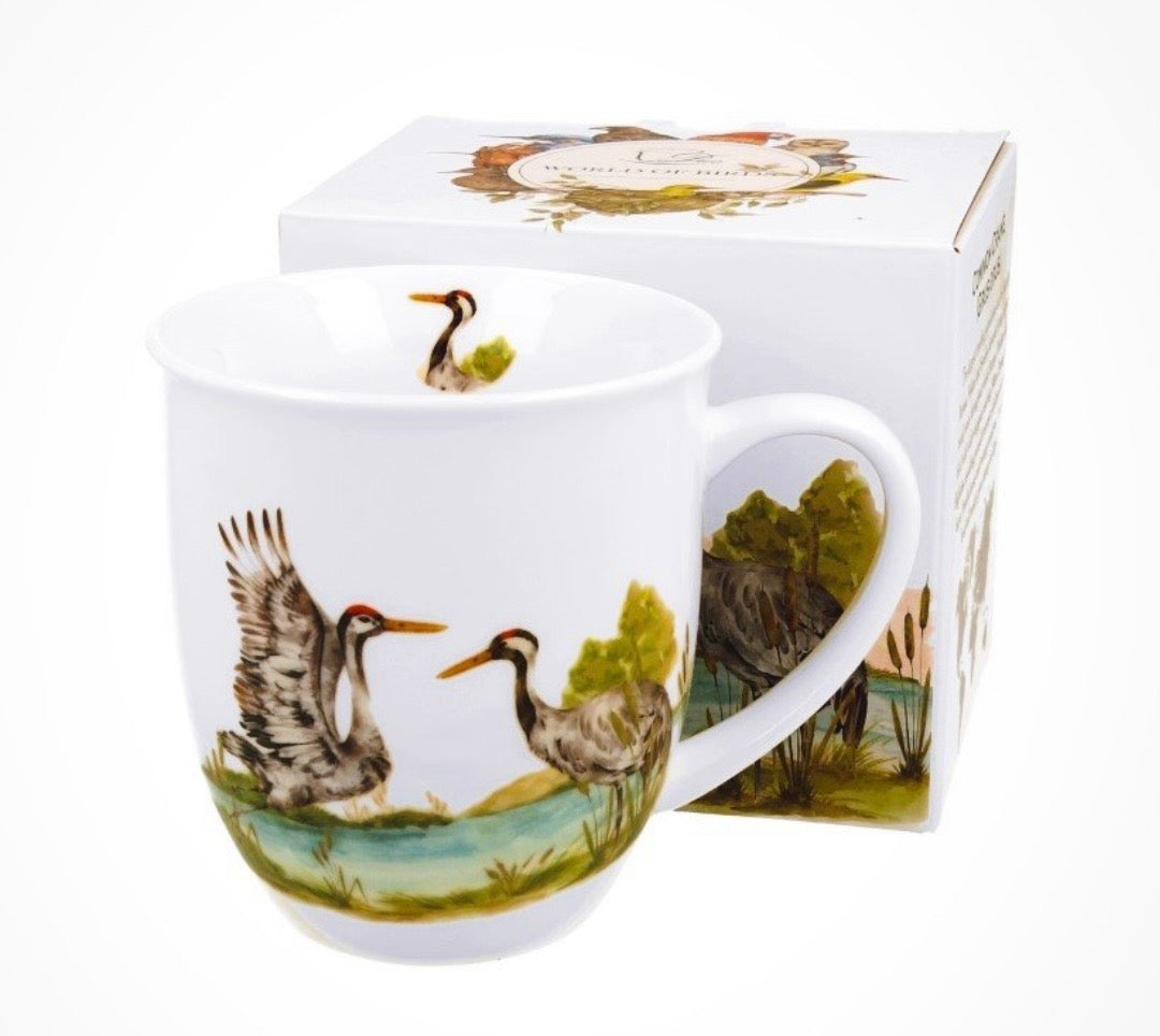Porcelāna krūze 650 ml – Putnu pasaule