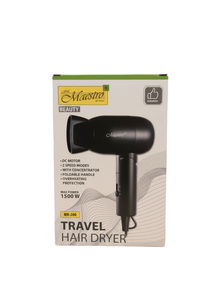 Ceļojumu matu fēns Maestro
