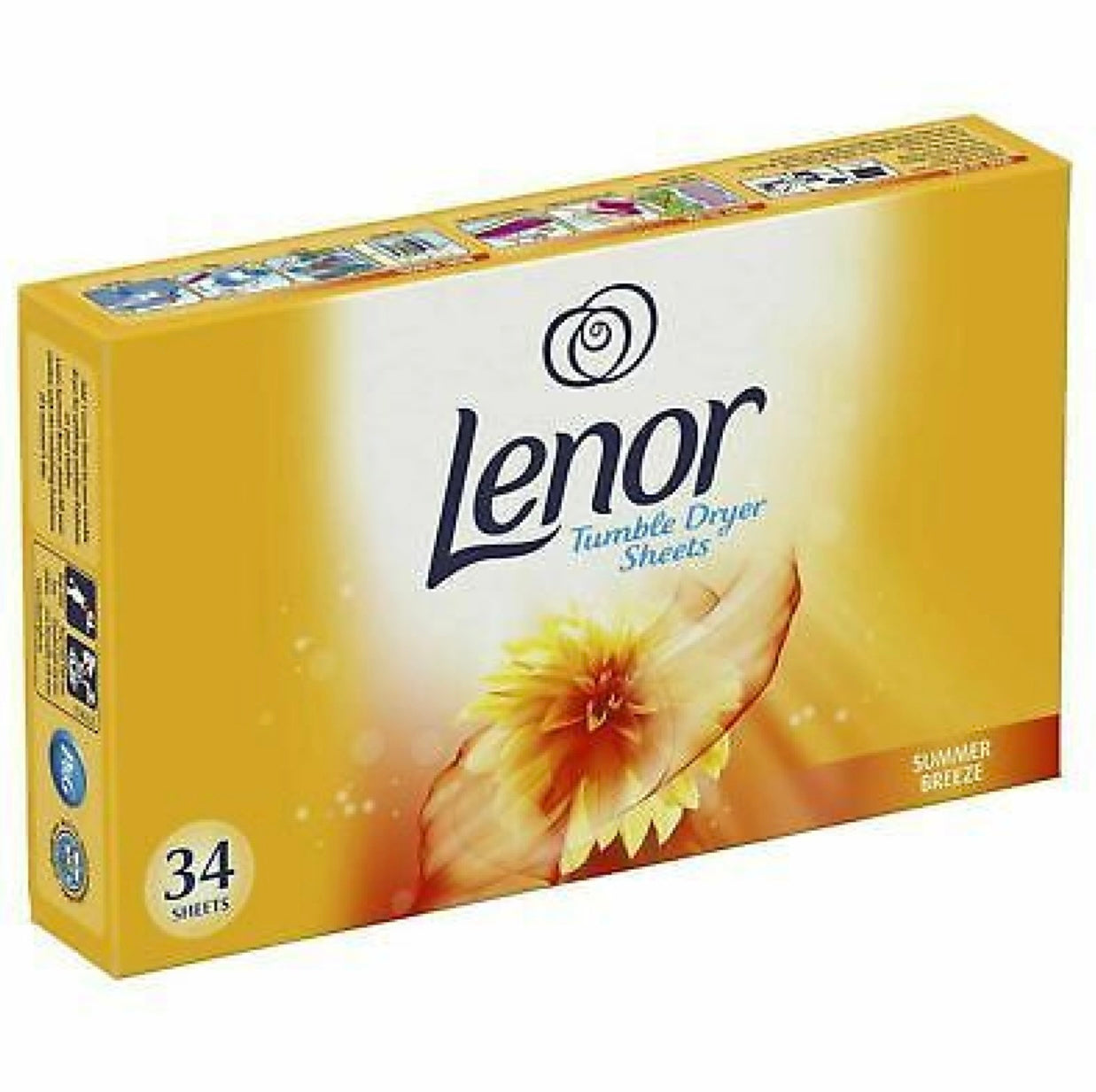 Lenor Summer Breeze- veļas žāvētāja salvetes 34 gab