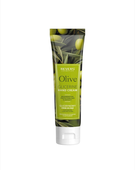 Roku krēms ar glicerīnu un olīves ekstraktu - Revers Cosmetics - Olive - 125 ml