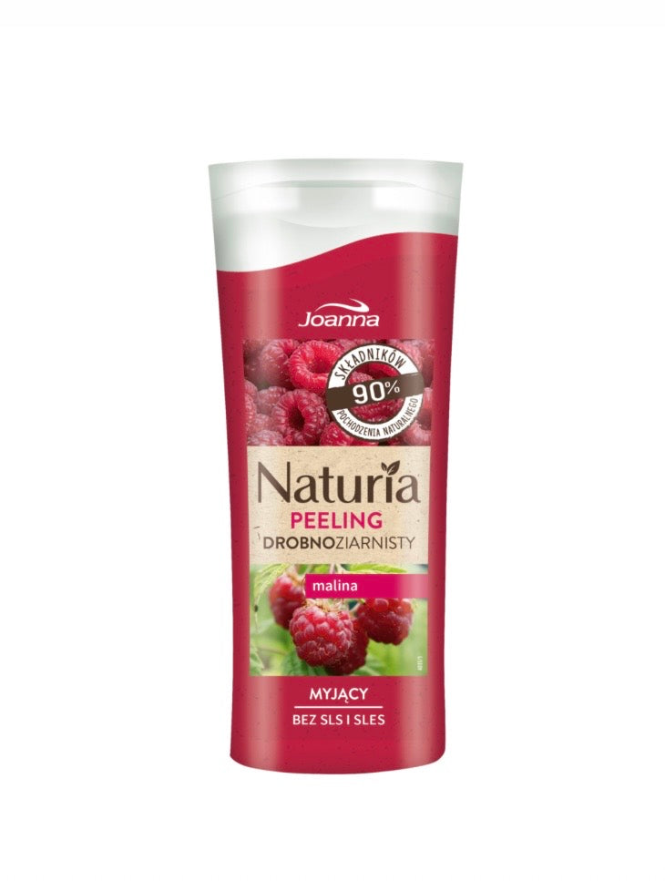 Joanna Naturia smalkgraudains ķermeņa skrubis Avene, 100 ml