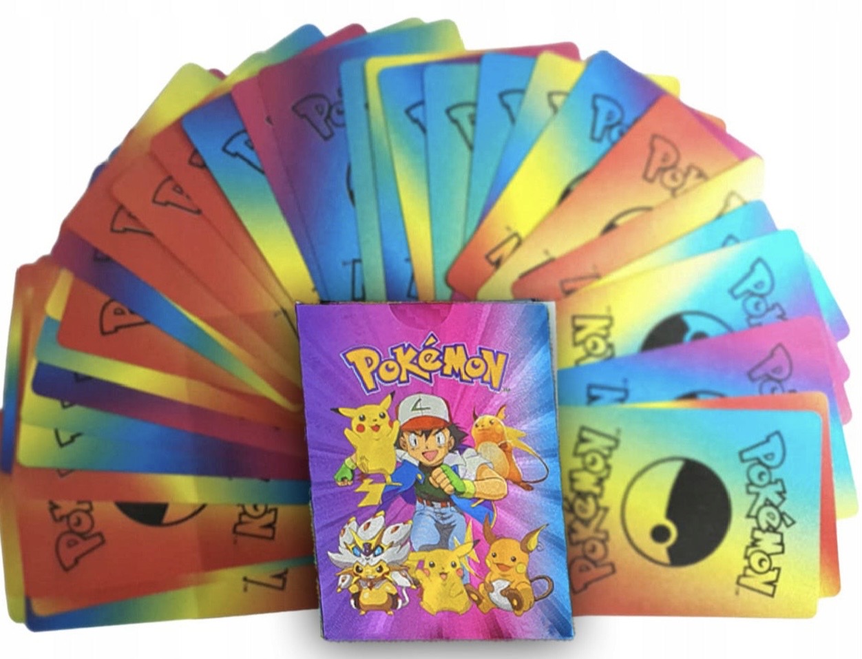 Spēļu Kārtis - Pokemon kārtis Varavīksne / Rainbow - 55 gb