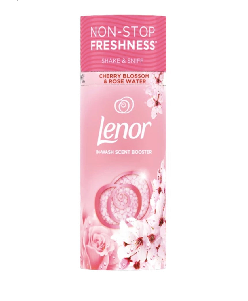 Lenor Cherry Blossom & Rose Water – aromāta pērlītes veļai 160g