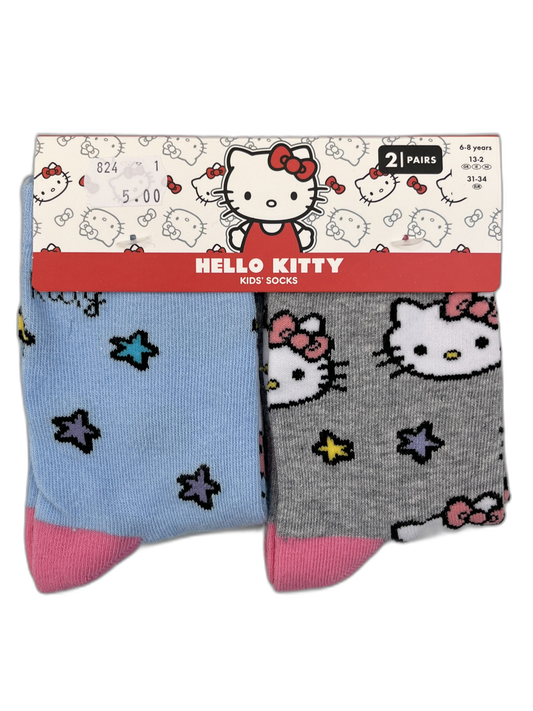 Meiteņu zeķes - Hello Kitty - 6-8 лет - EU 31-34 - 2 ГБ.