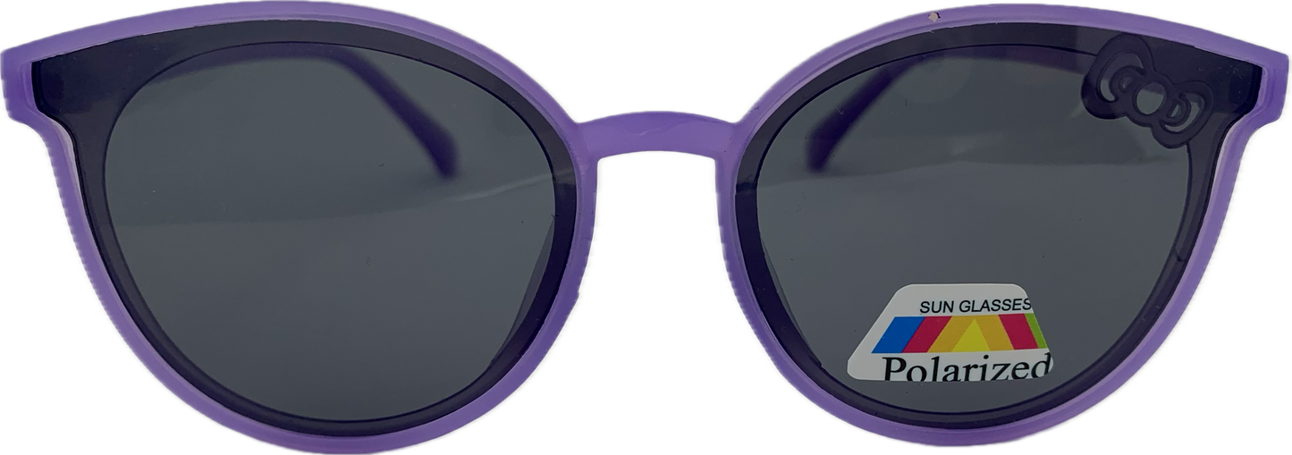 Bērnu saulesbrilles - Polarizētas - Cat Eye - 50 - 13 - 122 - Violeta