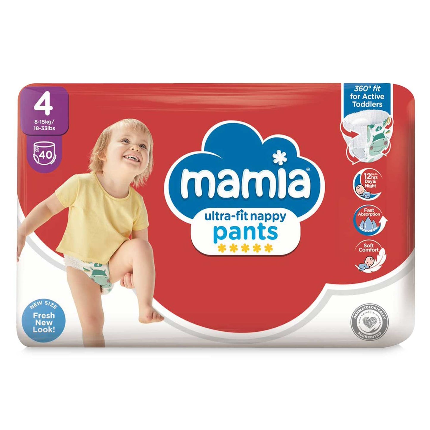 Mamia biksītes 4. izmērs Maxi 8-15kg 40gb Iepakojumā 