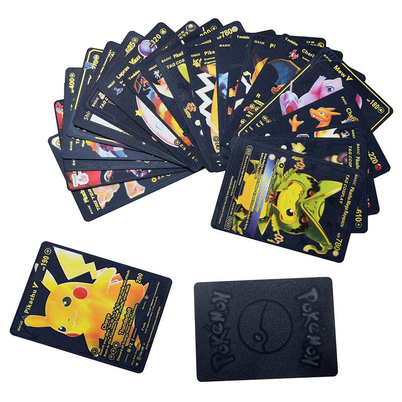 Spēļu Kārtis - Pokemon kārtis Melnās / Black - 25 gb