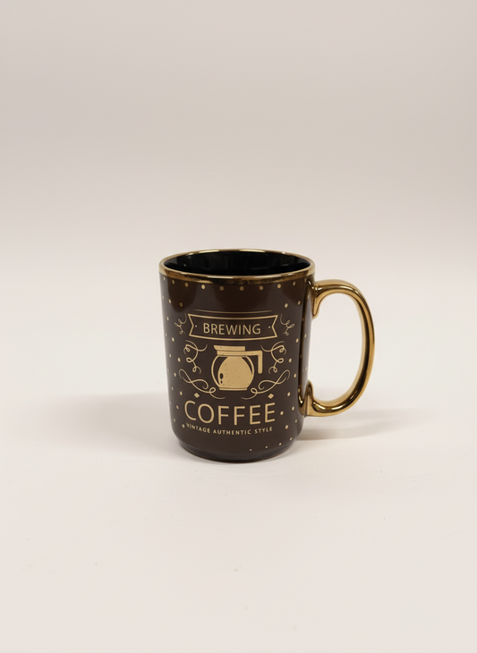 Coffee mug with neutral background