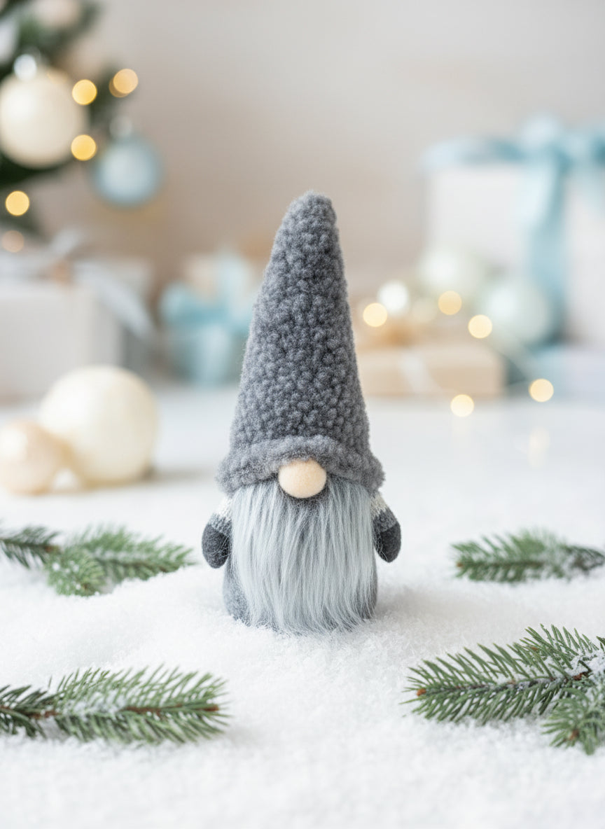 Ziemassvētku dekors Rūķis 17cm