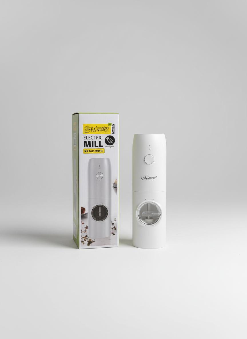 Maestro Electric Mill with neutral background