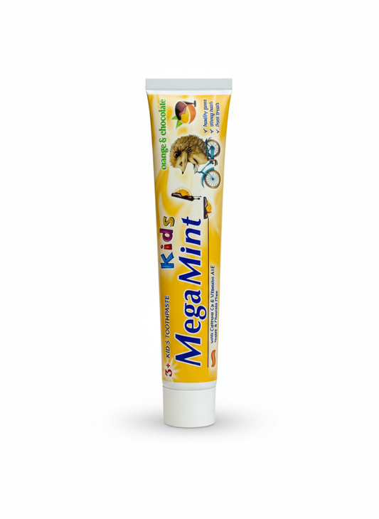 Mega Mint Kids zobu pasta ar jaunu fonu