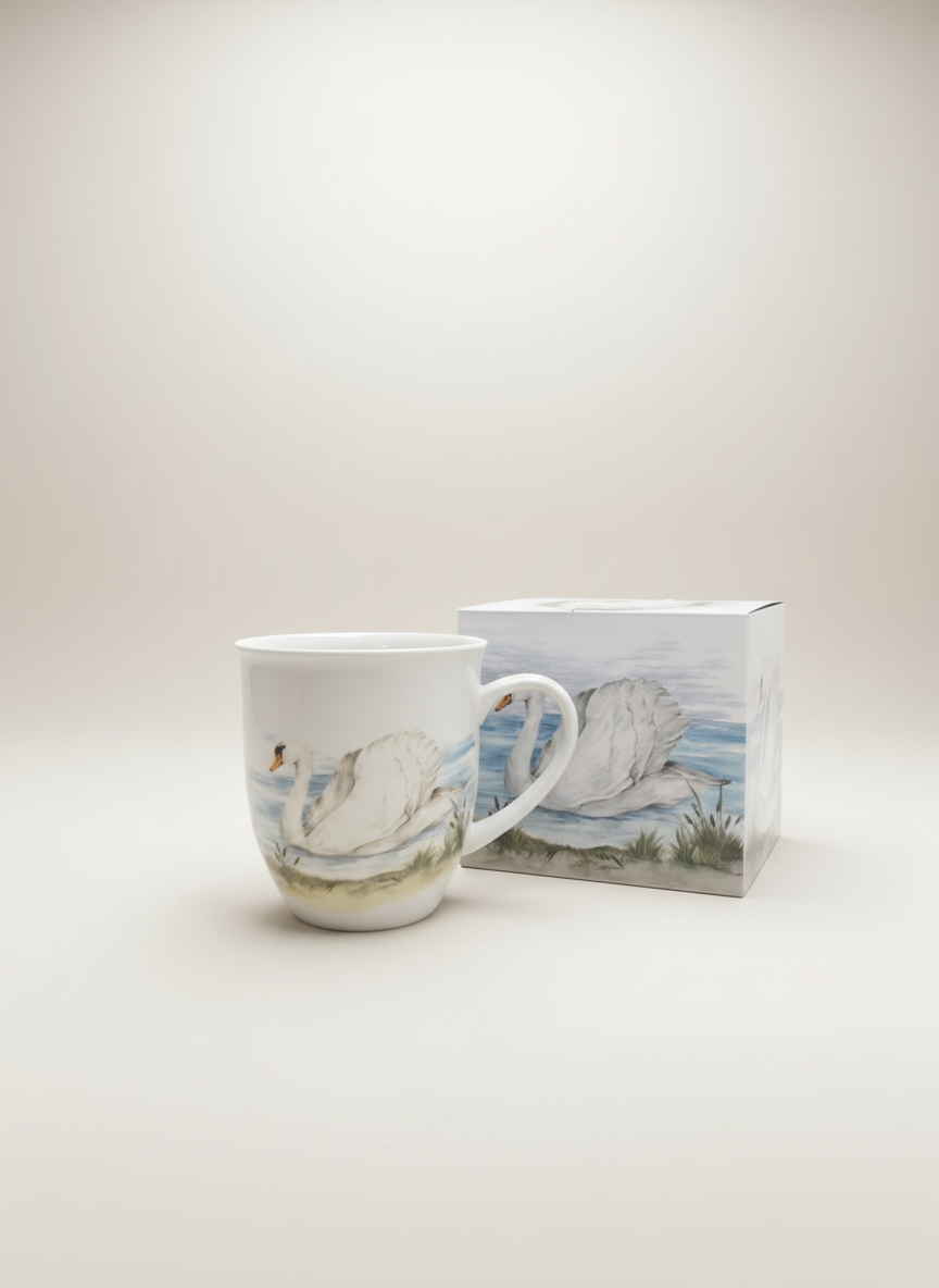 Swan mug without table