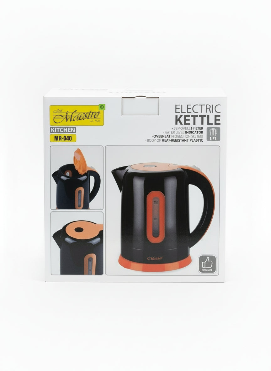 Elektriskā tējkanna Maestro 1.7 L, 2000 W