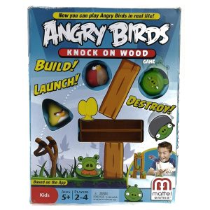 Bērnu galda spēle Angry Birds Knock on wood
