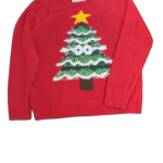 Vīriešu Ziemassvētku džemperis- Cedarwood State – UK 16 / XXL