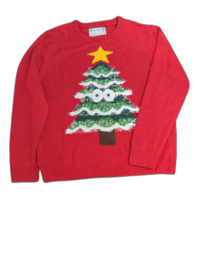 Vīriešu Ziemassvētku džemperis- Cedarwood State - UK 16 / XXL