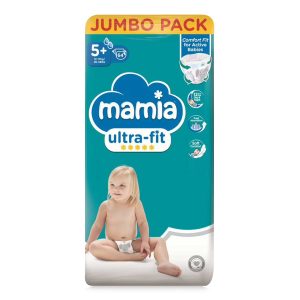 Mamia Ultra Fit autiņbiksītes 5+. izmērs 12-17kg 64gb Iepakojumā Jumbo Pack