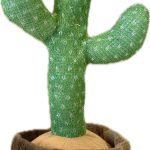 Bērnu rotaļlieta – dejojošs kaktuss ar gaismas un skaņas efektiem