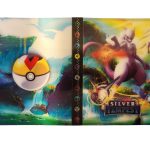 Pokemon Kāršu Albūms – Vieta 120 kārtīm Dizains 6 Mewtwo 2