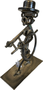 Dekors - Dzelzs vīriņš ar trepēm