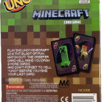 Spēļu kārtis – Minecraft UNO – Mattel