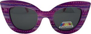 Bērnu saulesbrilles - Cat Eye -Polarizētas - 40 - 20 - 120 - Violeta