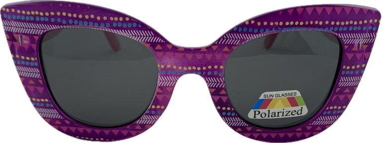 Bērnu saulesbrilles – Cat Eye -Polarizētas – 40 – 20 – 120 – Violeta