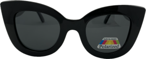 Bērnu saulesbrilles - Cat Eye -Polarizētas - 40 - 20 - 120 - Melna
