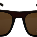 Vīriešu saulesbrilles – Square – UV 400 – Cat.3 –  Polarizētas – 56 – 18 – 139 – Brūna