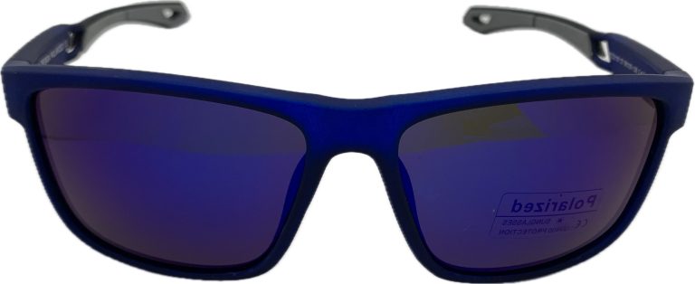 Vīriešu saulesbrilles – Square – UW 400 – Cat.3 –  Polarizētas – 56 – 20 – 139 – Zila