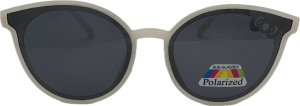 Bērnu saulesbrilles - Polarizētas - Cat Eye - 50 - 13 - 122 - Balta