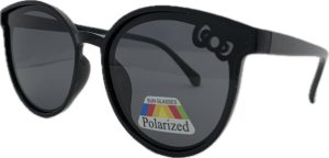 Bērnu saulesbrilles - Polarizētas - Cat Eye - 50 - 13 - 122 - Melna