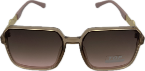 Sieviešu saulesbrilles - TOP - Square - Cat.3 -  UV 400 - 56 - 20 - 137 - Rozā