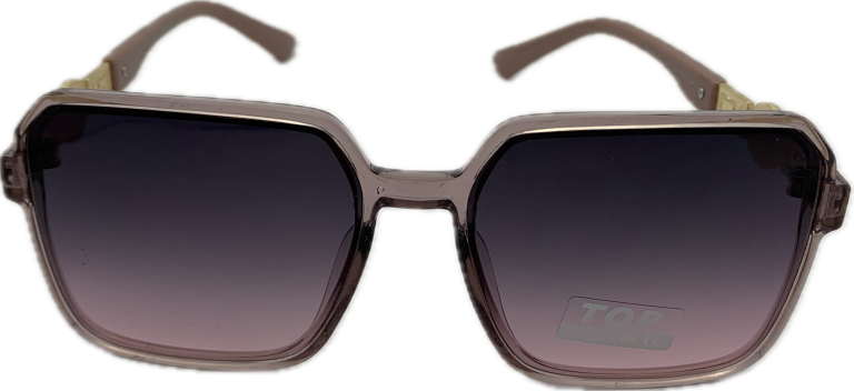 Sieviešu saulesbrilles – TOP – Square – Cat.3 –  UV 400 – 56 – 20 – 137 – Violeta