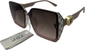 Sieviešu saulesbrilles - Square - Cat.3 UV 400 - TOP - 58-20-137 - Violeta