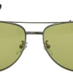 Vīriešu saulesbrilles – Polarizētas – UV 400 – 62 – 16 – 145 – Dzeltena ar melnu