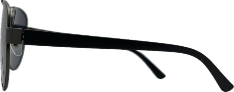 Vīriešu saulesbrilles – Polarizētas – UV 400 – 58 – 16 – 124 – Melna