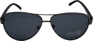 Vīriešu saulesbrilles - Polarizētas - UV 400 - 58 - 16 - 124 - Melna