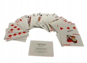 Spēļu Kārtis - Sudraba Poker Kārtis