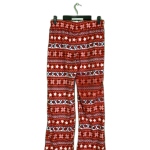Sieviešu Ziemassvētku pidžamas bikses – M