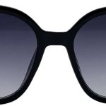 Sieviešu saulesbrilles – Cat Eye – Cat.3 UV 400 – TOP – 56 – 18 – 143 – Melna